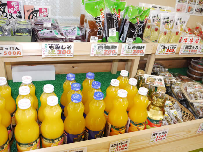 フレッシュマートで販売しているジュースの写真