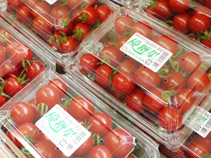 フレッシュマートで販売しているトマトの写真