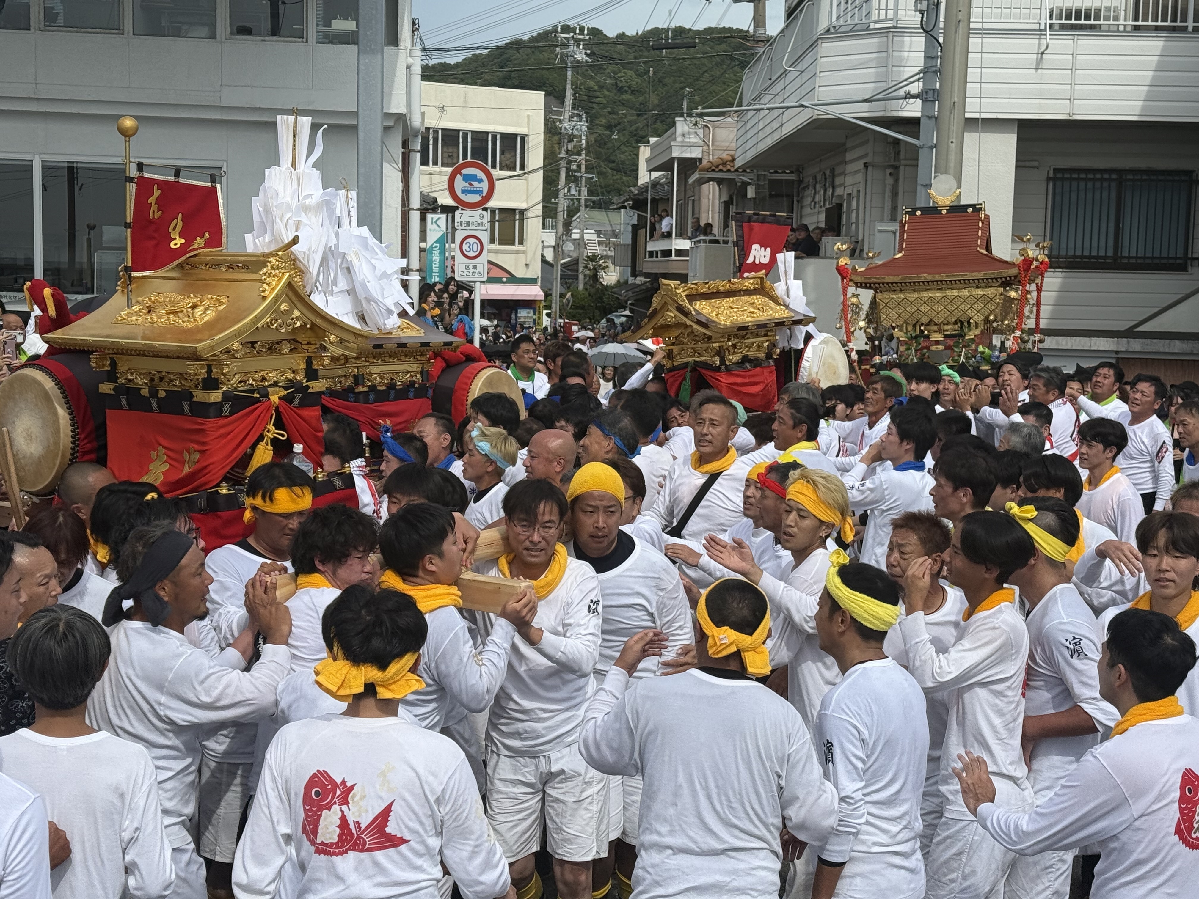 山口八幡　お渡り