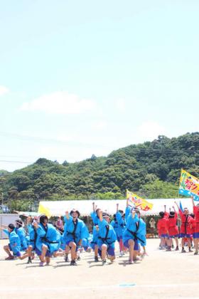 清流小学校の運動会9