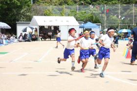 清流小学校の運動会7