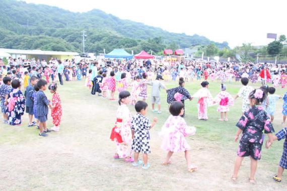 いなみこども園夏祭り1