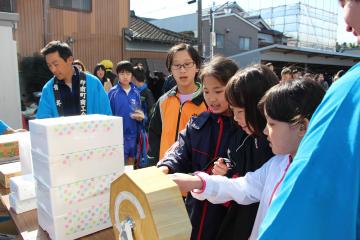 商店街駅伝の様子