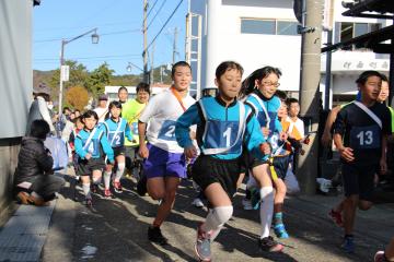 商店街駅伝の様子