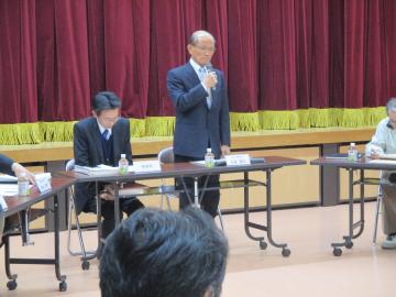 津波避難困難地域検討協議会の様子