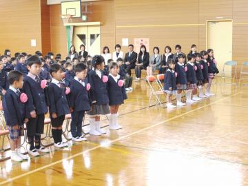 稲原小学校入学式写真