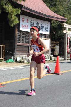 市町村対抗ジュニア駅伝競走大会の様子