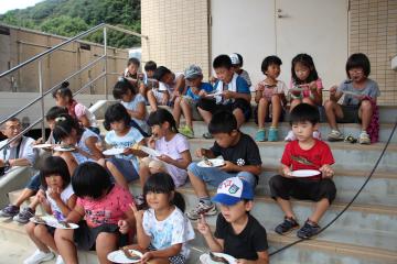 清流小学校で体験学習会