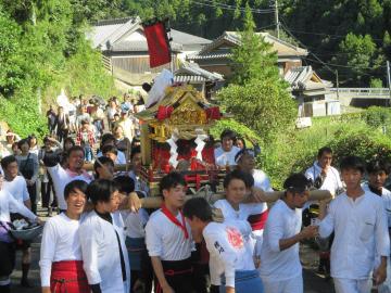 樮川真妻神社祭り