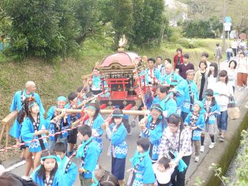 古井嵓上神社祭り