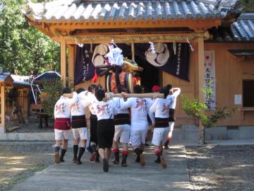 馬場での屋台