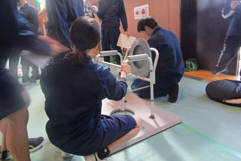 トイレ設営