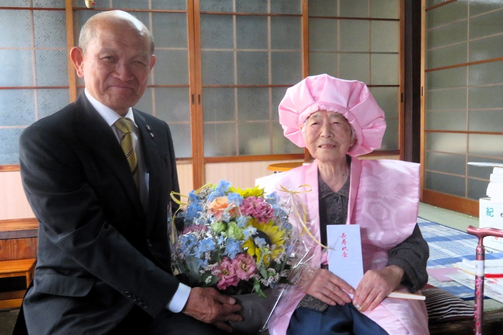 100歳訪問
